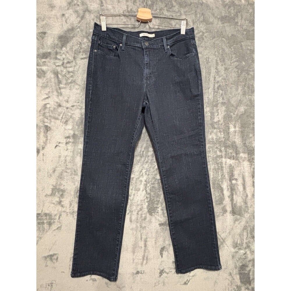 Levi's 505 Dark Wash Straight Leg Jeans Women’s Sz 31